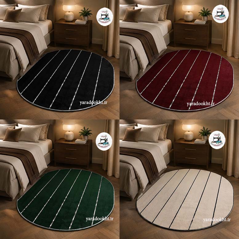 فرش مدرن مخمل shine Image 6