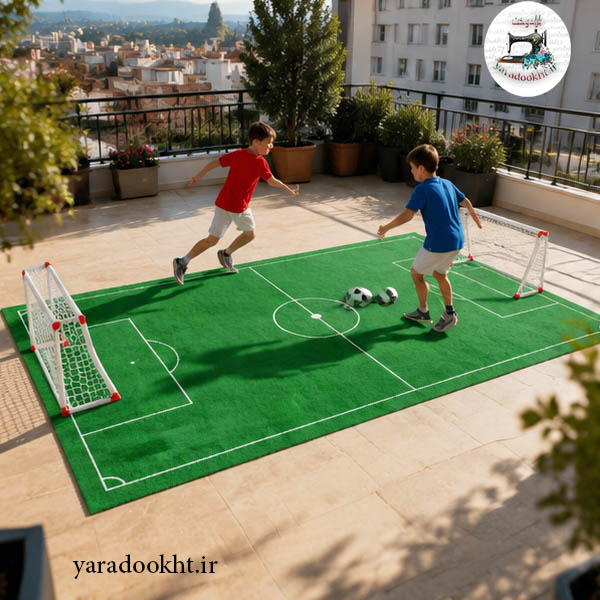 فرش فوتبال carpet football Image 4