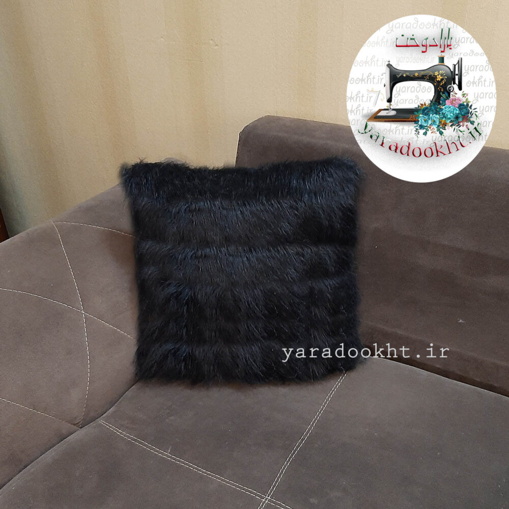 کوسن بال فرشته به همراه شال مبل مجموعه 6 عددی - Image 4