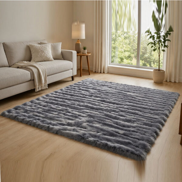 فرش طوسی مدل فانتزی متریال خارجی carpet