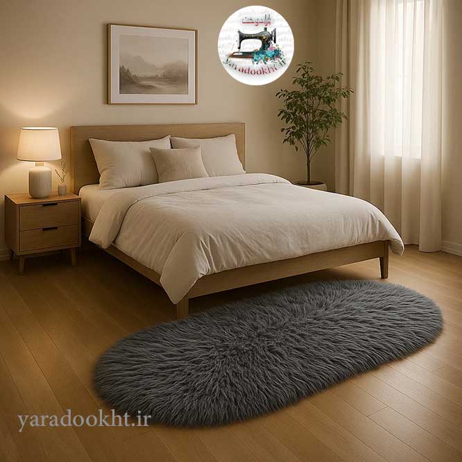 فرش فانتزی خاکستری crp2 Image 3