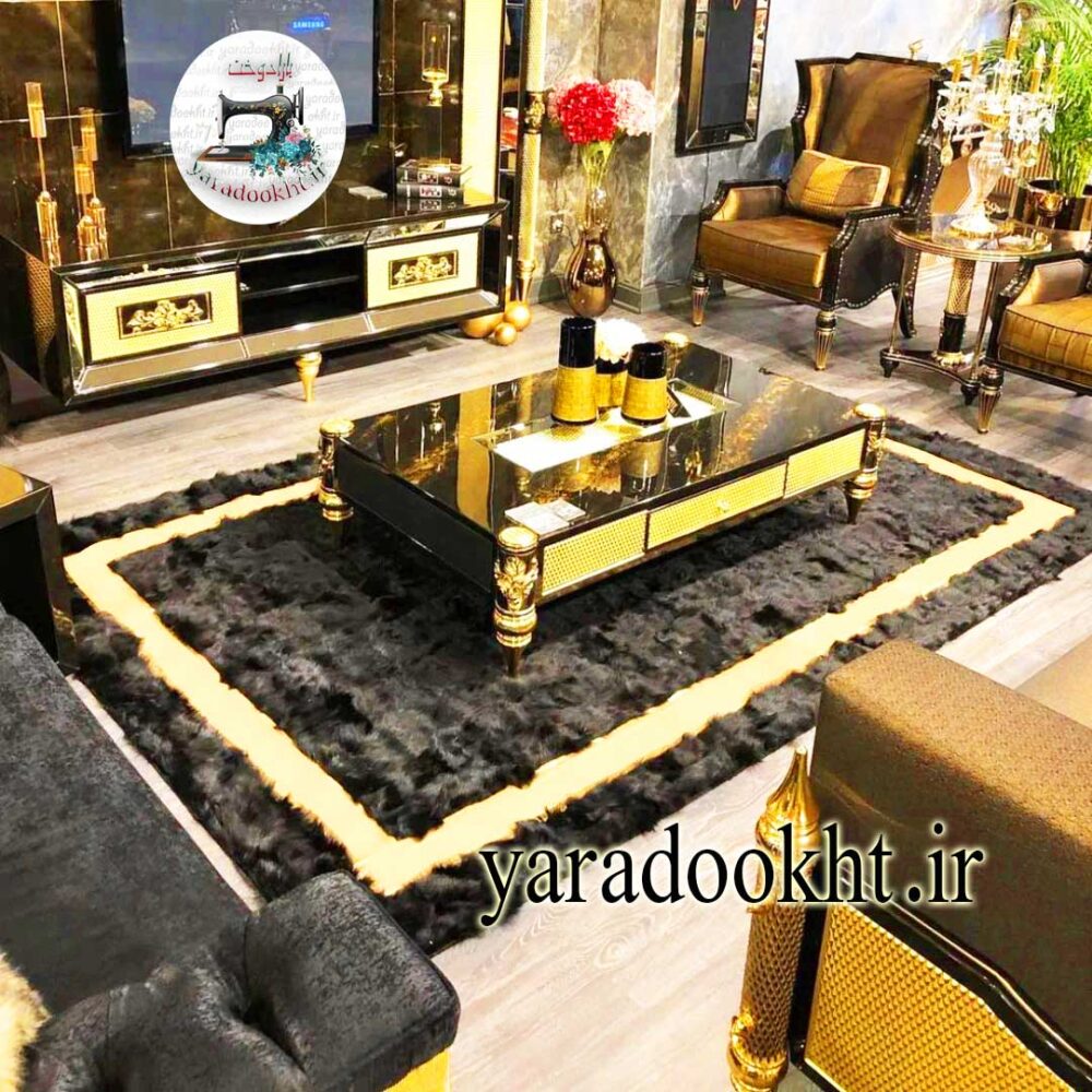 فرش فانتزی کد Gold1