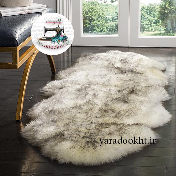 فرش خز پرزبلند خارجی طرح دالبور - Image 10