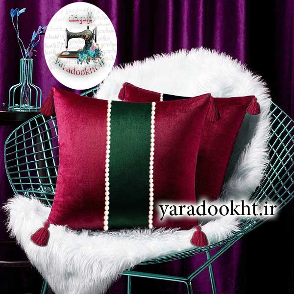 کوسن درباری مجموعه 2 عددی - Image 47