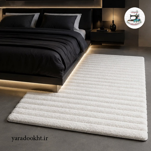 فرش فانتزی طرح موج Sherpa Image 8