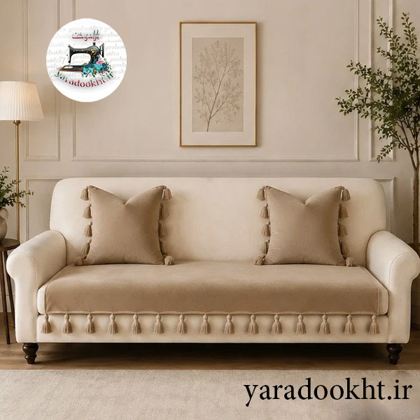 شال مبل و کوسن sofa shawl Image 11