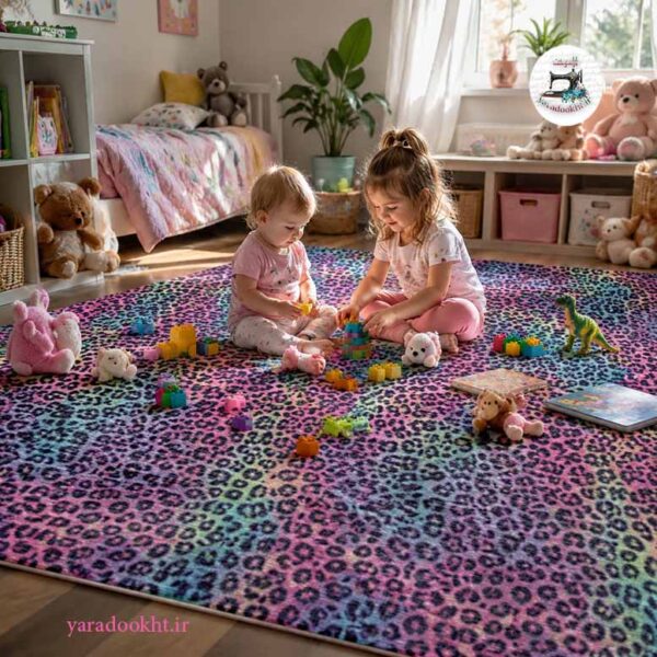 Leopard carpet design unicorn 600x600